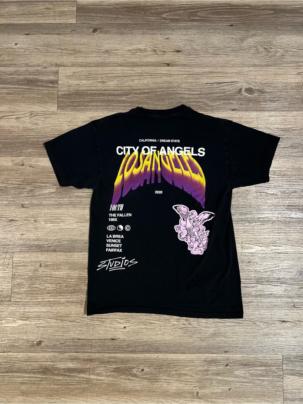 Pacsun Graphic Short Sleeve Crew Neck T Shirt Size Medium
